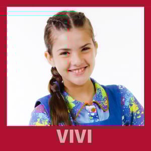 This is the Avatar Image for the Vivi Chiquititas AI Voice and Text to Speech Generator